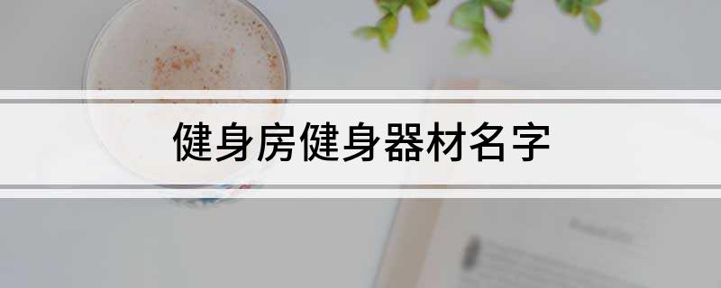 im电竞健身房健身器材名字